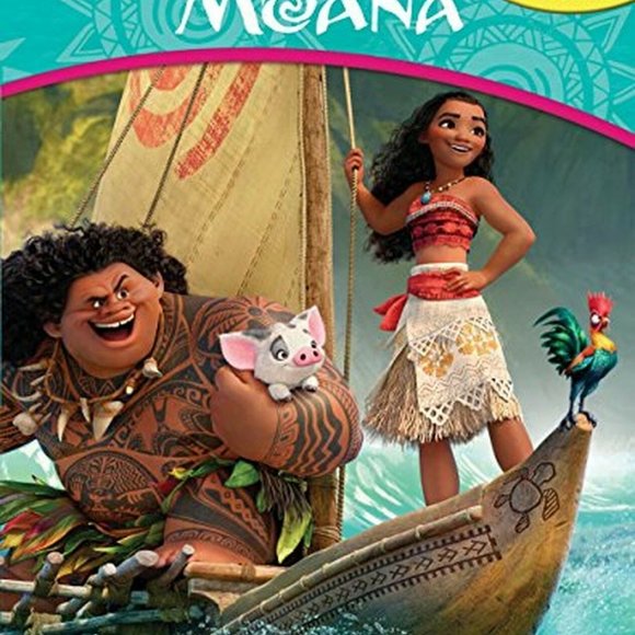 Disney Other - Disney Moana My Busy Board Book with Figurines